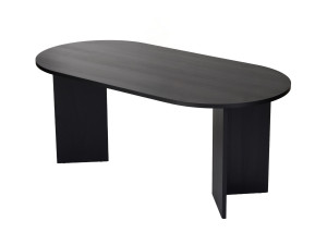 Table à manger en bois "Sablin" - 180 x 89 x 75 cm - Bois Noir