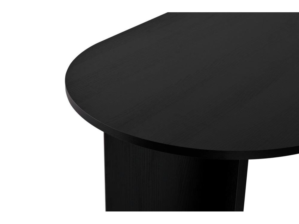 Table à manger en bois "Sablin" - 180 x 89 x 75 cm - Bois Noir
