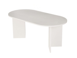 Table à manger en bois "Sablin" - 180 x 89 x 75 cm - Bois Blanc