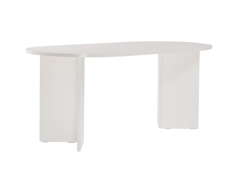 Table à manger en bois "Sablin" - 180 x 89 x 75 cm - Bois Blanc