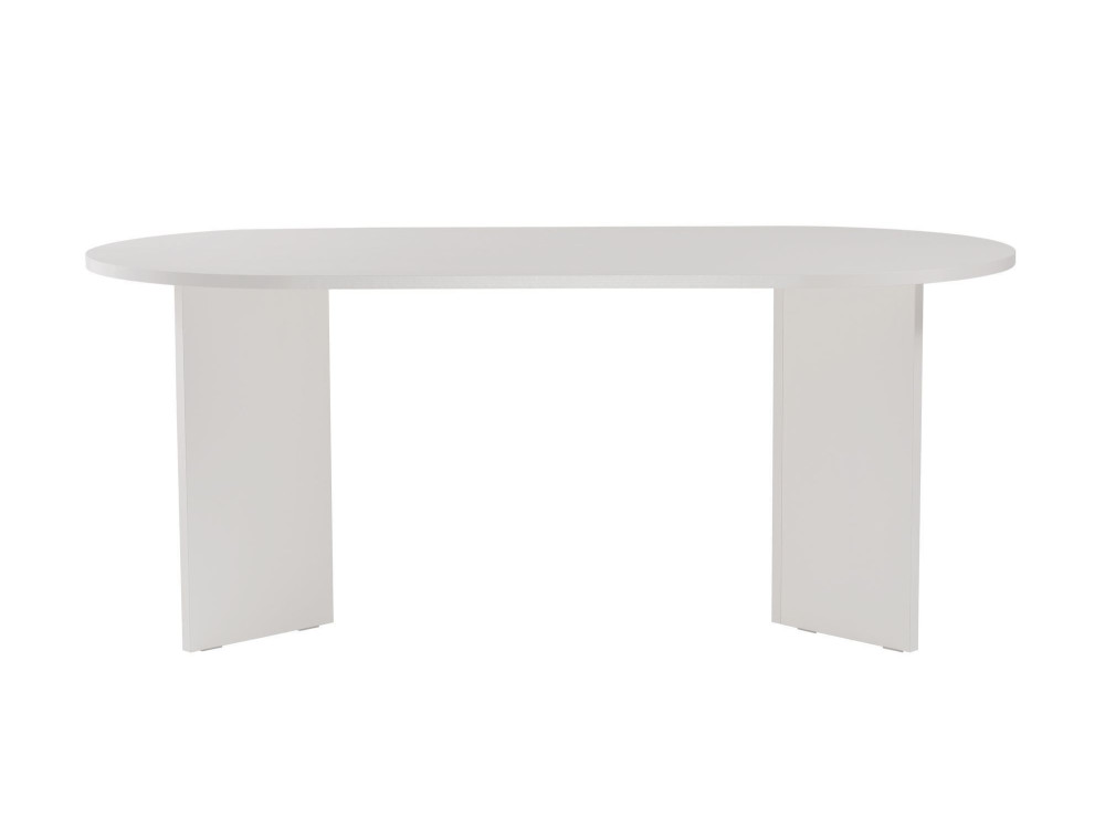 Table à manger en bois "Sablin" - 180 x 89 x 75 cm - Bois Blanc