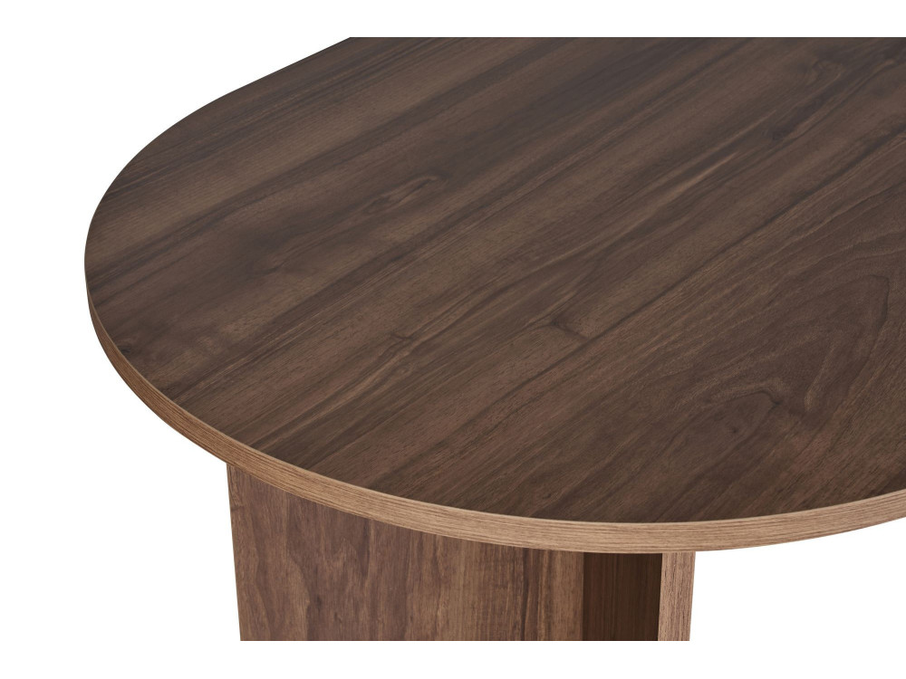 Table à manger en bois "Sablin" 180 x 90 x 75 cm - Noyer