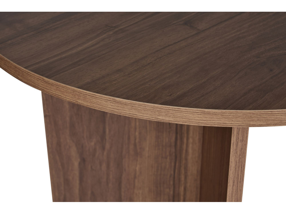 Table à manger en bois "Sablin" 180 x 90 x 75 cm - Noyer