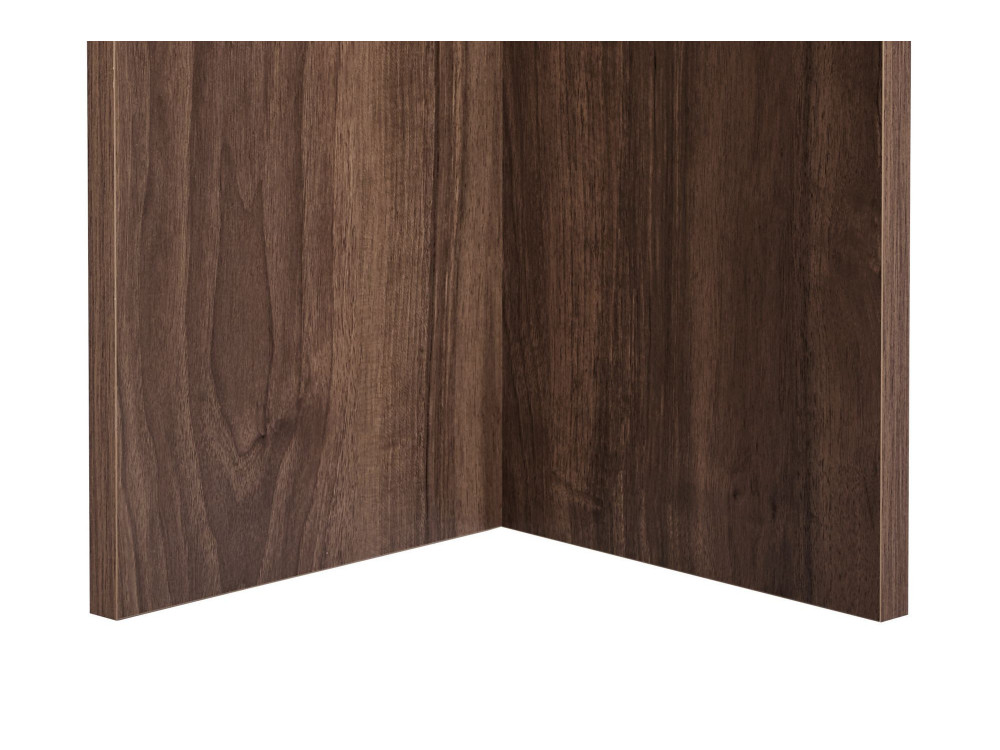 Table à manger en bois "Sablin" 180 x 90 x 75 cm - Noyer