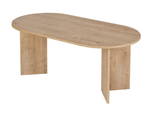 Table à manger en bois "Sablin" 180 x 90 x 75 cm - Chêne saphir