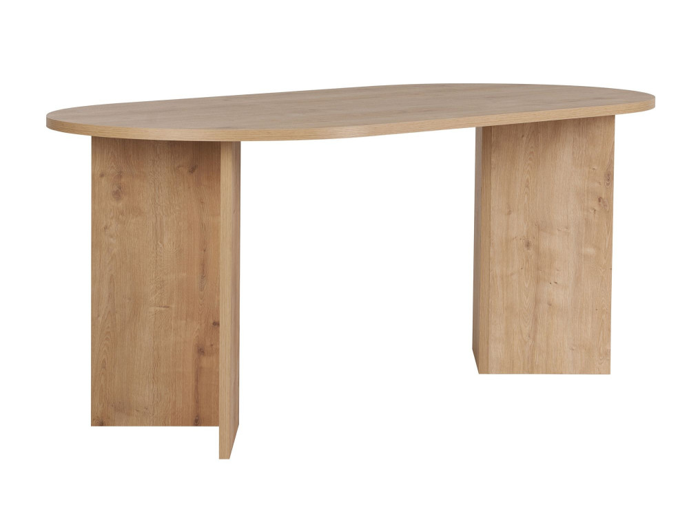 Table à manger en bois "Sablin" 180 x 90 x 75 cm - Chêne saphir