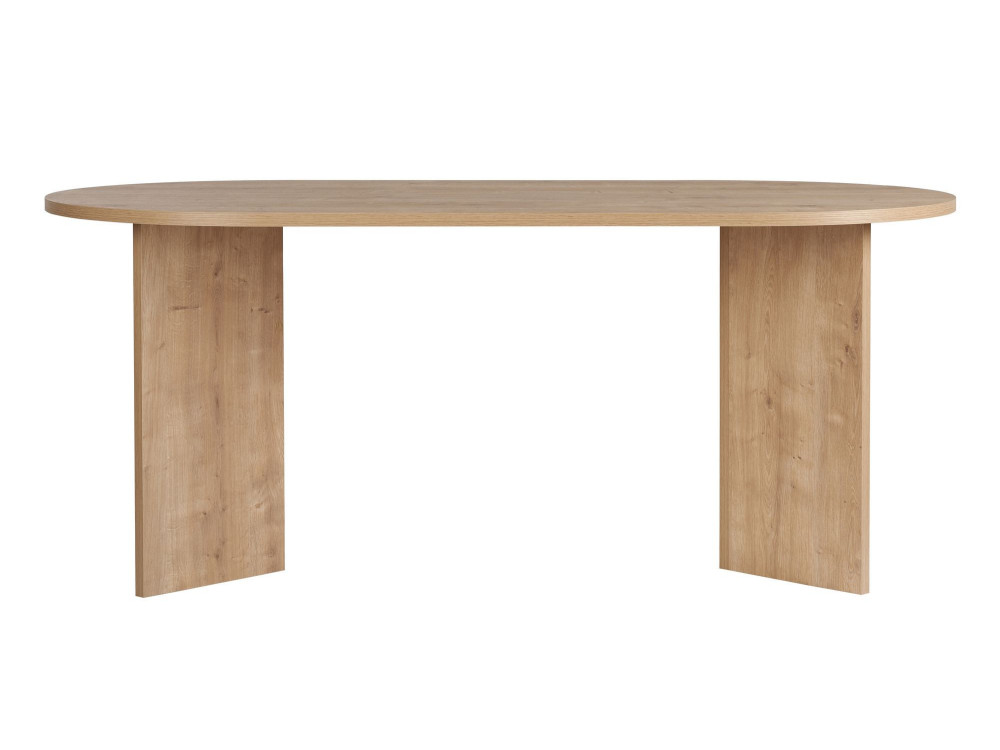 Table à manger en bois "Sablin" 180 x 90 x 75 cm - Chêne saphir