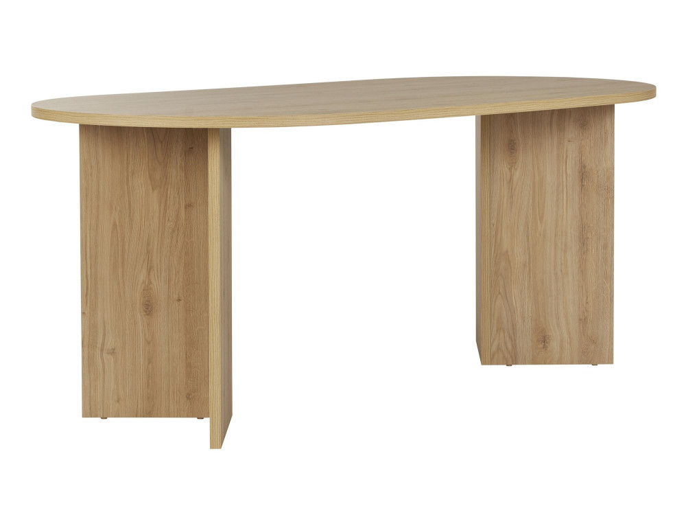 Table à manger en bois "Sablin" 180 x 90 x 75 cm - Chêne de Cadix