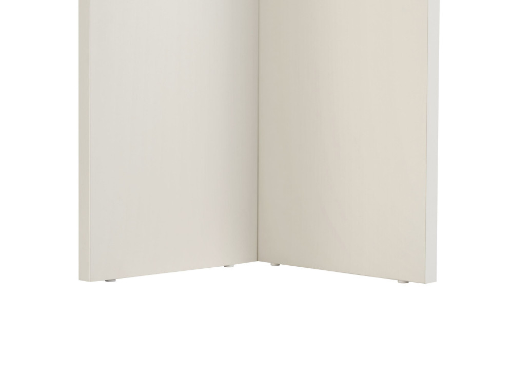 Table à manger en bois "Linza" 180 x 90 x 75 cm - Blanc de bois