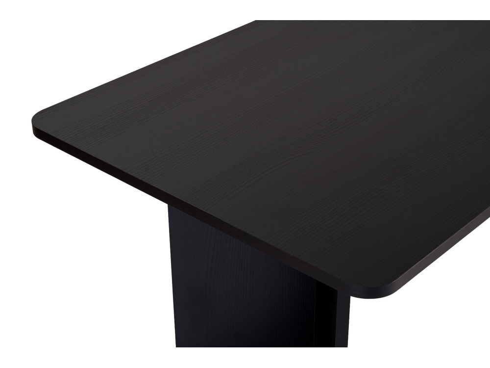 Table à manger en bois "Linza" 180 x 90 x 75 cm - Bois Noir