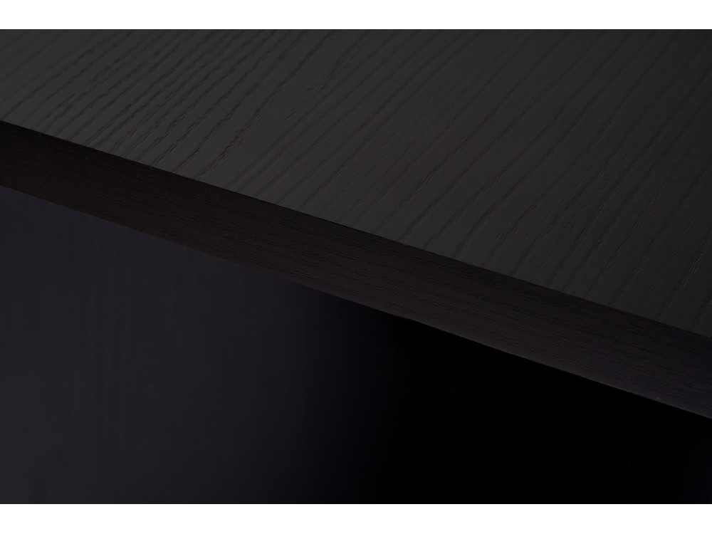 Table à manger en bois "Linza" 180 x 90 x 75 cm - Bois Noir