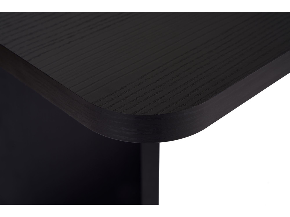 Table à manger en bois "Linza" 180 x 90 x 75 cm - Bois Noir