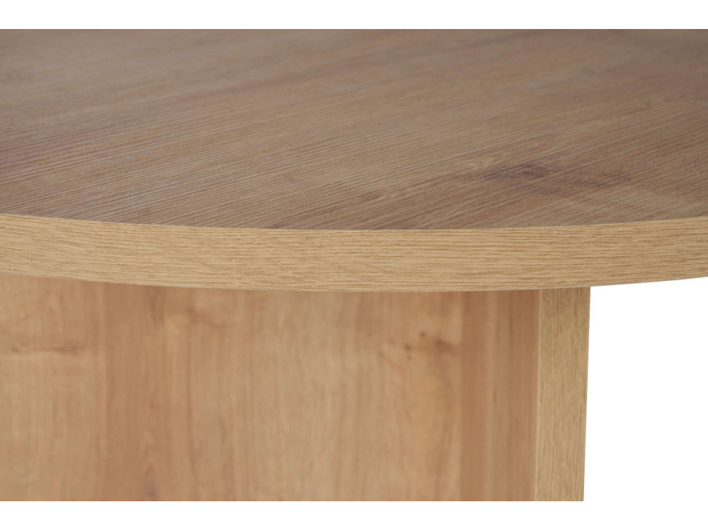 Table à manger en bois "Sabella" 200 x 90 x 75 cm - Chêne saphir