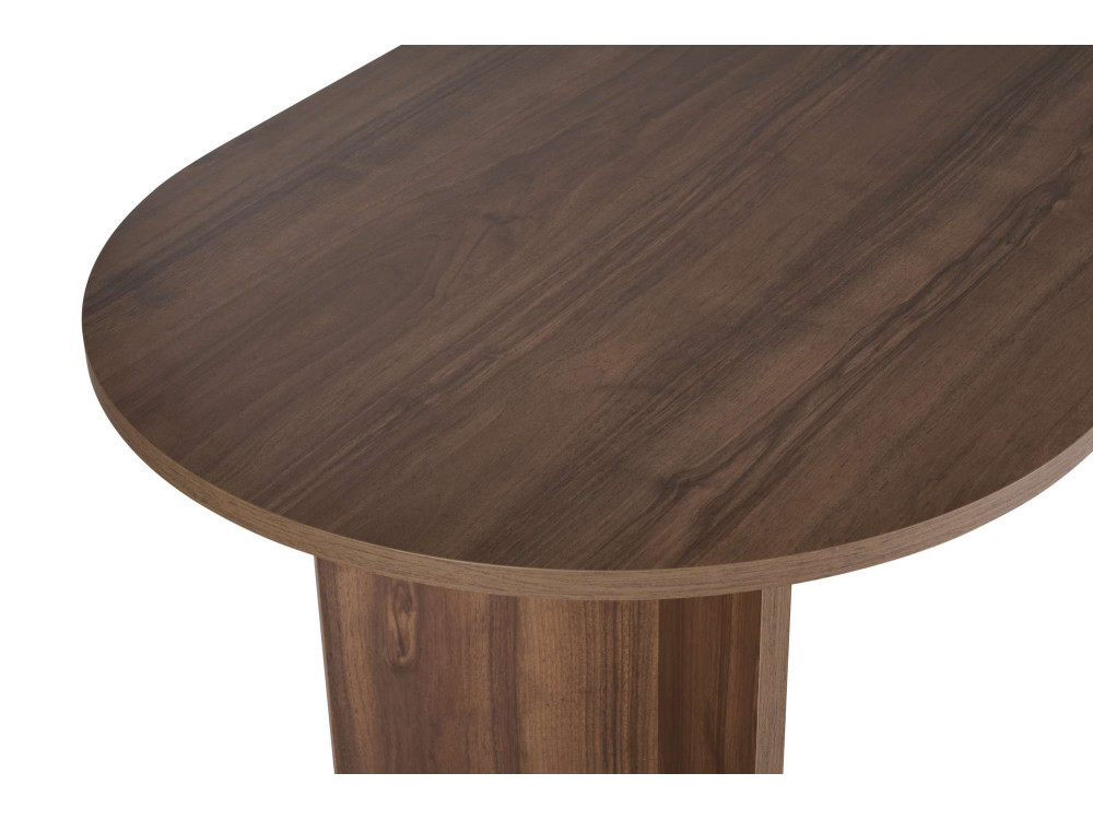 Table à manger en bois "Sabella" 200 x 90 x 75 cm - Noyer