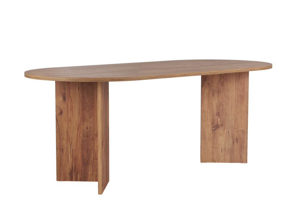 Table à manger en bois "Sabella" 200 x 90 x 75 cm - Pin atlantique