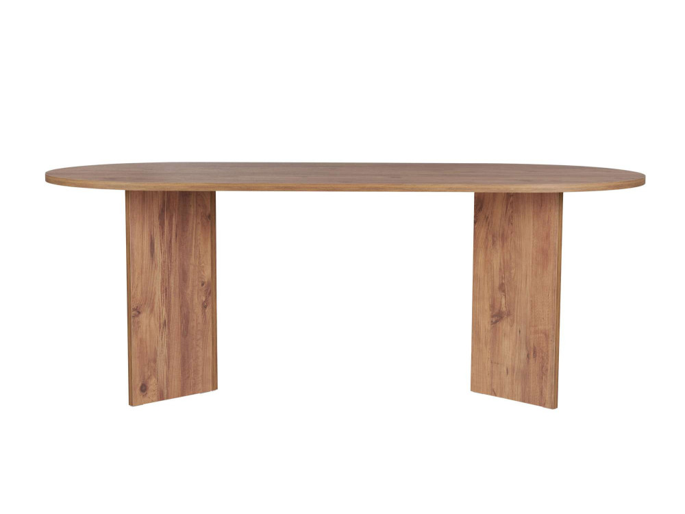 Table à manger en bois "Sabella" 200 x 90 x 75 cm - Pin atlantique