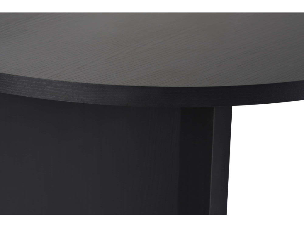 Table à manger en bois "Sabella" 200 x 90 x 75 cm - Bois Noir