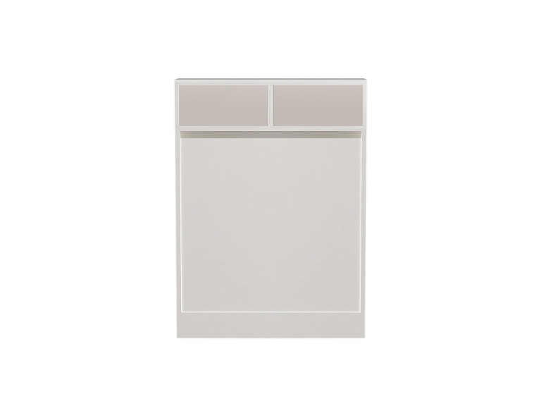 Table de repas pliable en bois "Bracked" - 70 x 15 x 96 cm - Blanc