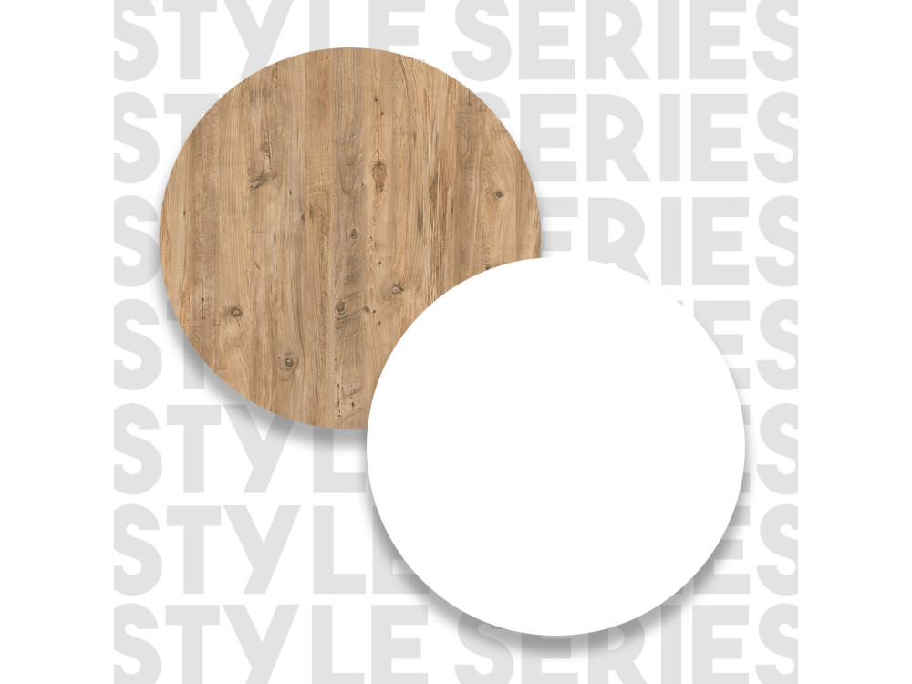 Table de repas en bois "Setup" - 120 x 52 x 102 cm - Marron