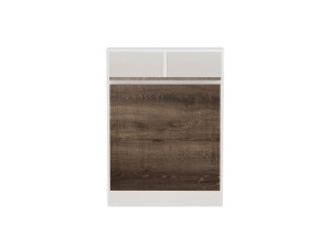 Table de repas pliable en bois "Bracked" - 70 x 15 x 96 cm - Beige