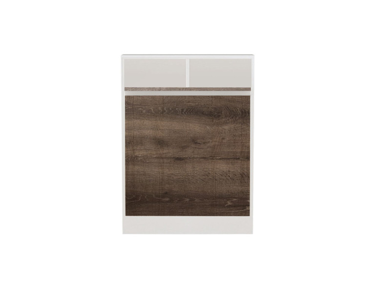 Table de repas pliable en bois "Bracked" - 70 x 15 x 96 cm - Beige
