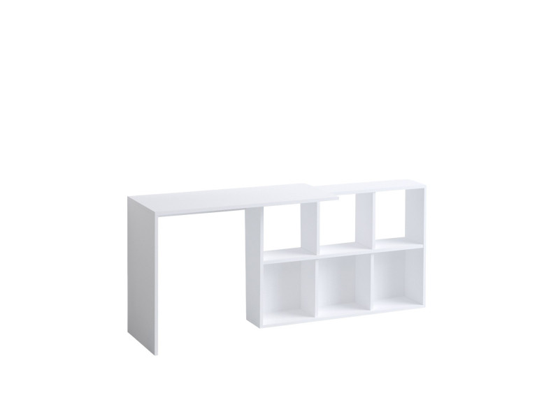 Bureau en bois "Jack" - 145 x 45 x 74 cm - Chêne blanc