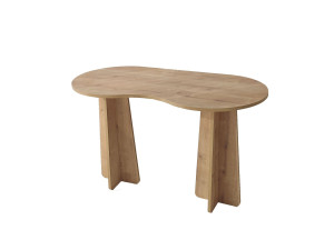 bureau en bois "infini" 120 x 60 x 75 cm - Chêne saphir