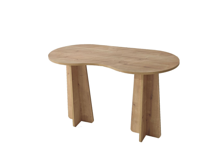 bureau en bois "infini" 120 x 60 x 75 cm - Chêne saphir