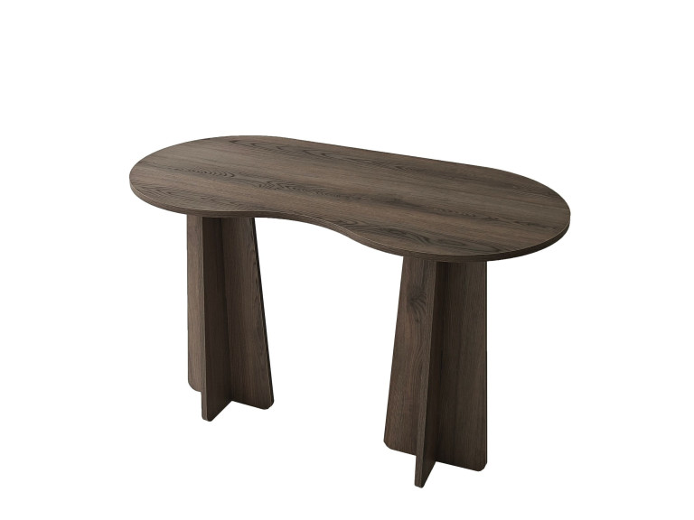 bureau en bois "infini" 120 x 60 x 75 cm - Noyer