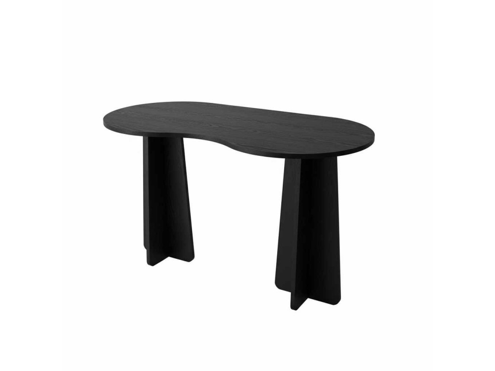 bureau en bois "infini" 120 x 60 x 75 cm - Noir