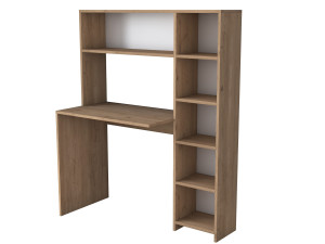 bureau en bois "Haham" 113 x 40 x 142 cm - Chêne