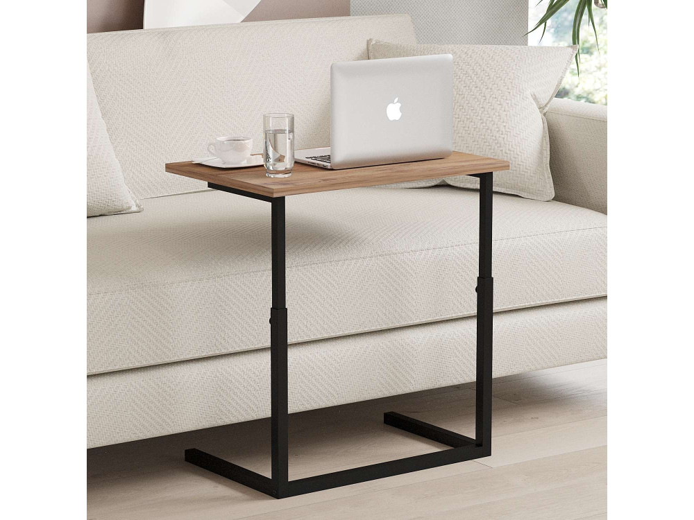 Bureau d'appoint en bois "Sparkle" - 60 x 40 x 73 cm - Marron