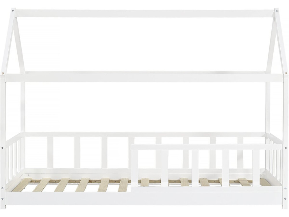 Lit cabane pour enfant "Mila" - 90 x 190 cm - Blanc