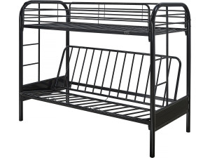 Lit mezzanine "POLO" - 90 x 190 cm - Noir