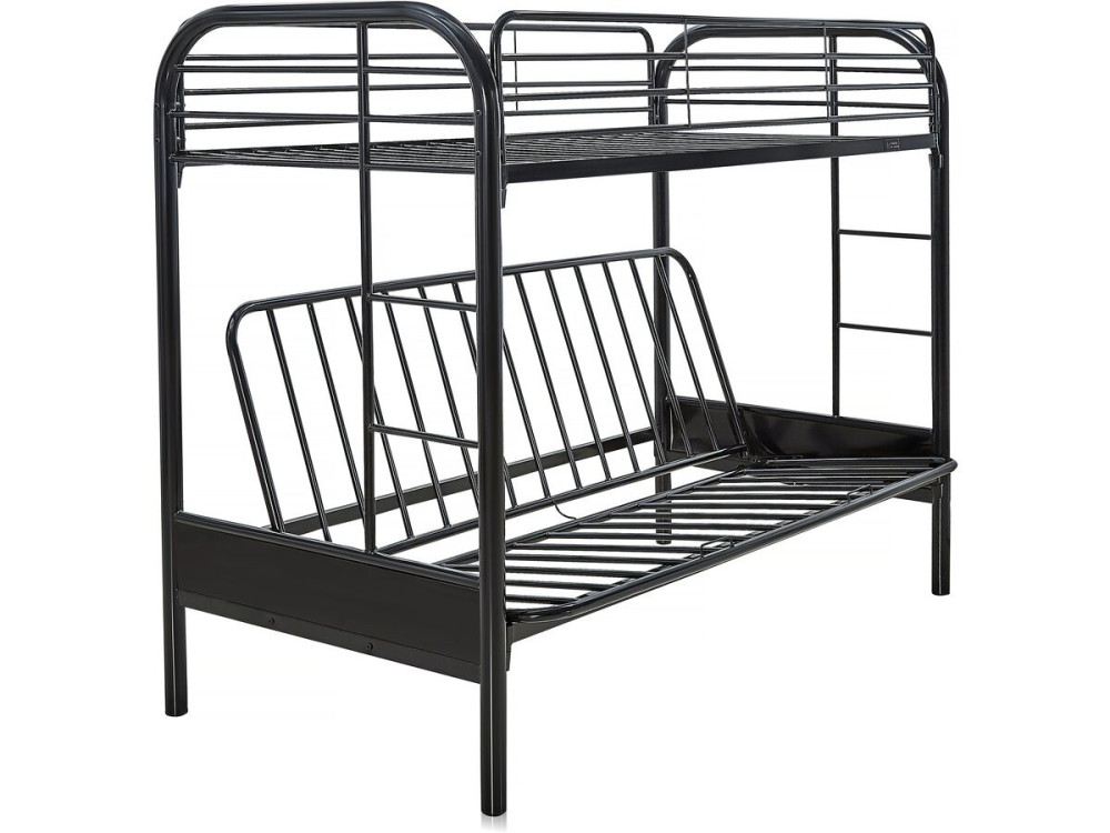 Lit mezzanine "POLO" - 90 x 190 cm - Noir
