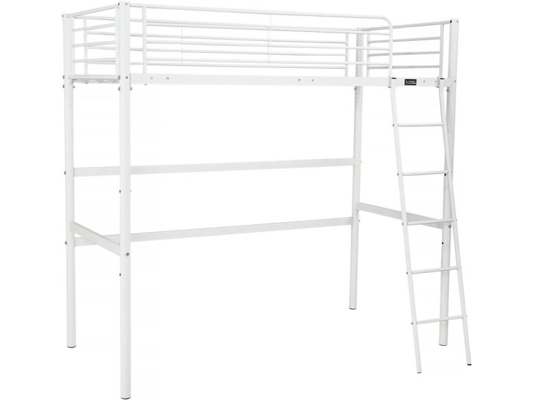 Lit mezzanine "Alora" - 90 x 190 cm - Blanc