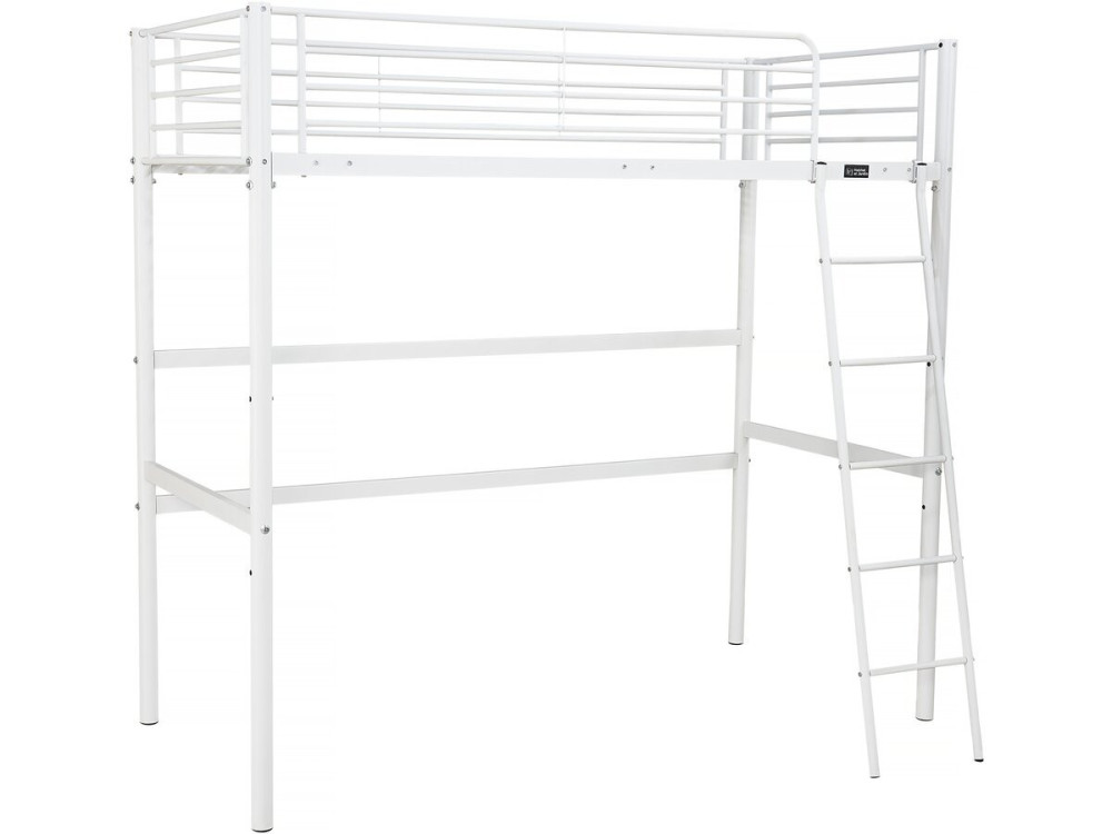 Lit mezzanine "Alora" - 90 x 190 cm - Blanc
