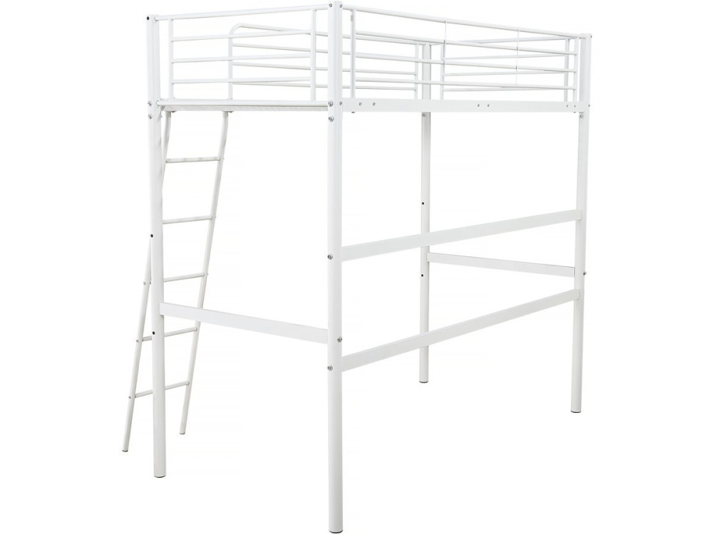 Lit mezzanine "Alora" - 90 x 190 cm - Blanc