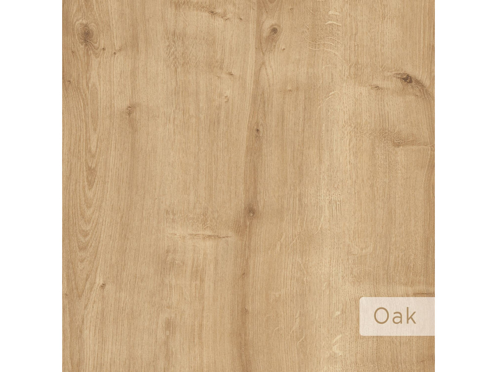 Table de chevet avec ampoule en bois "Treo" - 40 x 30 x 34 cm - Beige