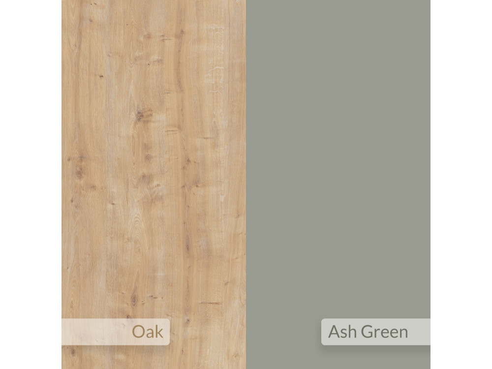 Table de chevet murale en bois "Eco" - 40 x 30 x 19 cm - Vert