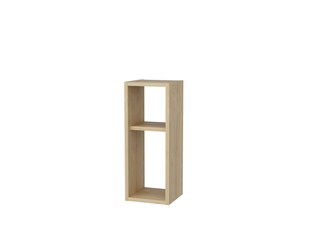 Table de chevet en bois "Sault" - 23 x 22 x 60 cm - Beige