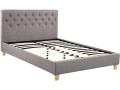 Lit "Emmy" - 160 x 200 cm - Beige - Taupe