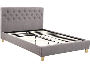 Lit "Emmy" - 160 x 200 cm - Taupe