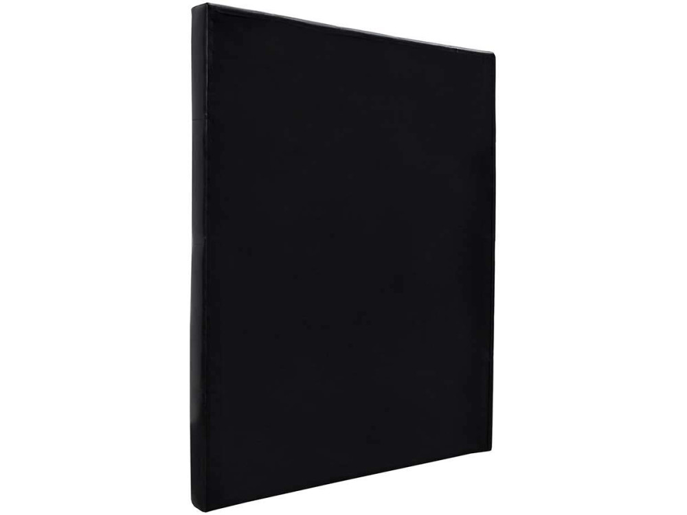 Tête de lit capitonnée "Déco" - 99 cm - Noir - En PVC