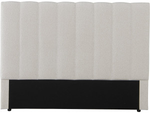 Tête de lit en tissu texturé "Val Thorens" - Beige - 140 cm