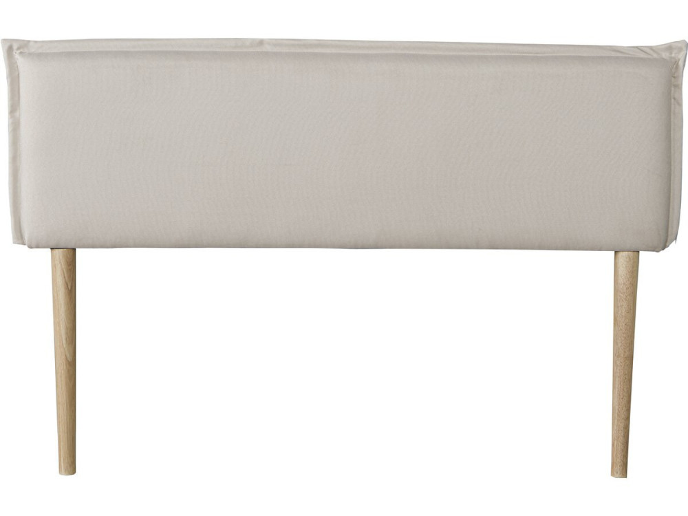 Tête de lit "Jessica" en lin - 160 cm - Beige