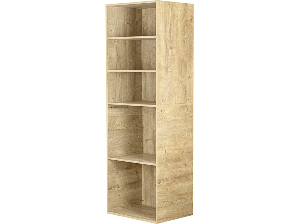 Armoire avec 5 étagères "Opéra" - 60 x 45 x 180 cm - Beige
