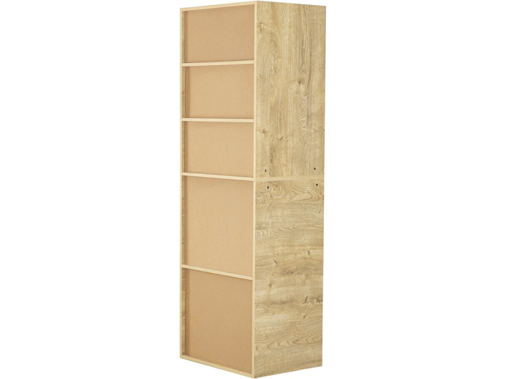 Armoire avec 5 étagères "Opéra" - 60 x 45 x 180 cm - Beige
