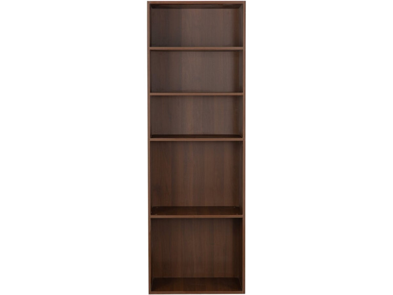 Armoire avec 5 étagères "Opéra" - 60 x 45 x 180 cm - Marron
