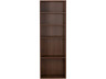 Armoire avec 5 étagères "Opéra" - 60 x 45 x 180 cm - Marron